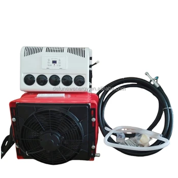 Tractor cabin electric 12 volt parking air conditioning cooler 12v 24v truck air conditioner