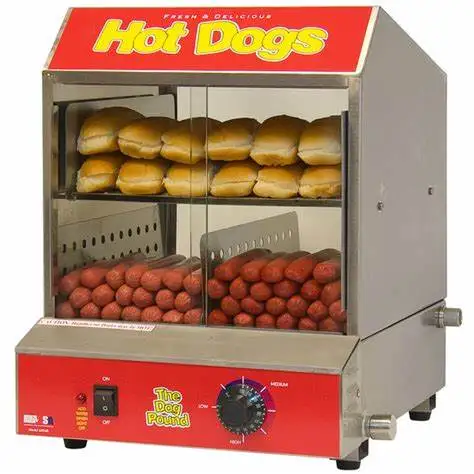 ホットドッグスチーマー Amazon | Nostalgia Oscar Mayer ダイナースタイル ホットドッグ