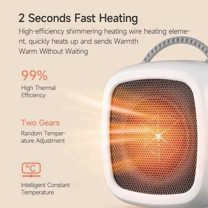 Energy Saving and Electricity Saving Small Heater Small Home Office Dormitory Heater Portable Fast Heating Home Electric Heater 4