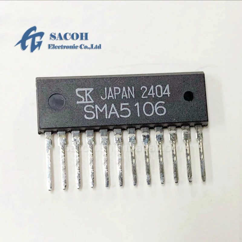 NEW 5PCS SMA5106 Manu:SANKEN Encapsulation:SIP-12 