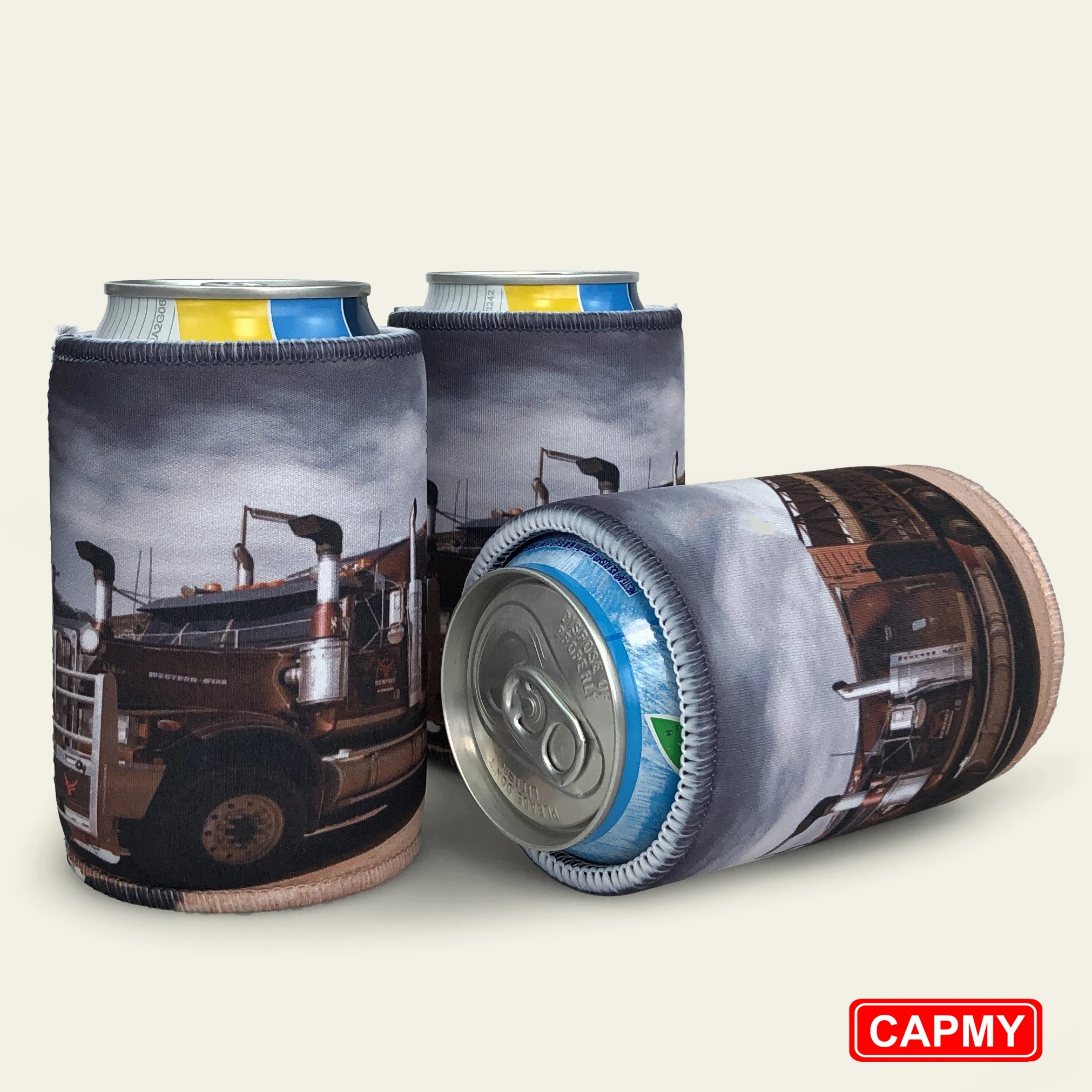 Custom Printed Logo Stubby Cooler Pattern Neoprene Personalized