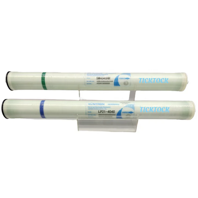 China Brand RO Membrane Vontron Residential & Industrial Series Use 50GPD 80GPD 100GPD Sea Water 9000GPD Filmtec Original