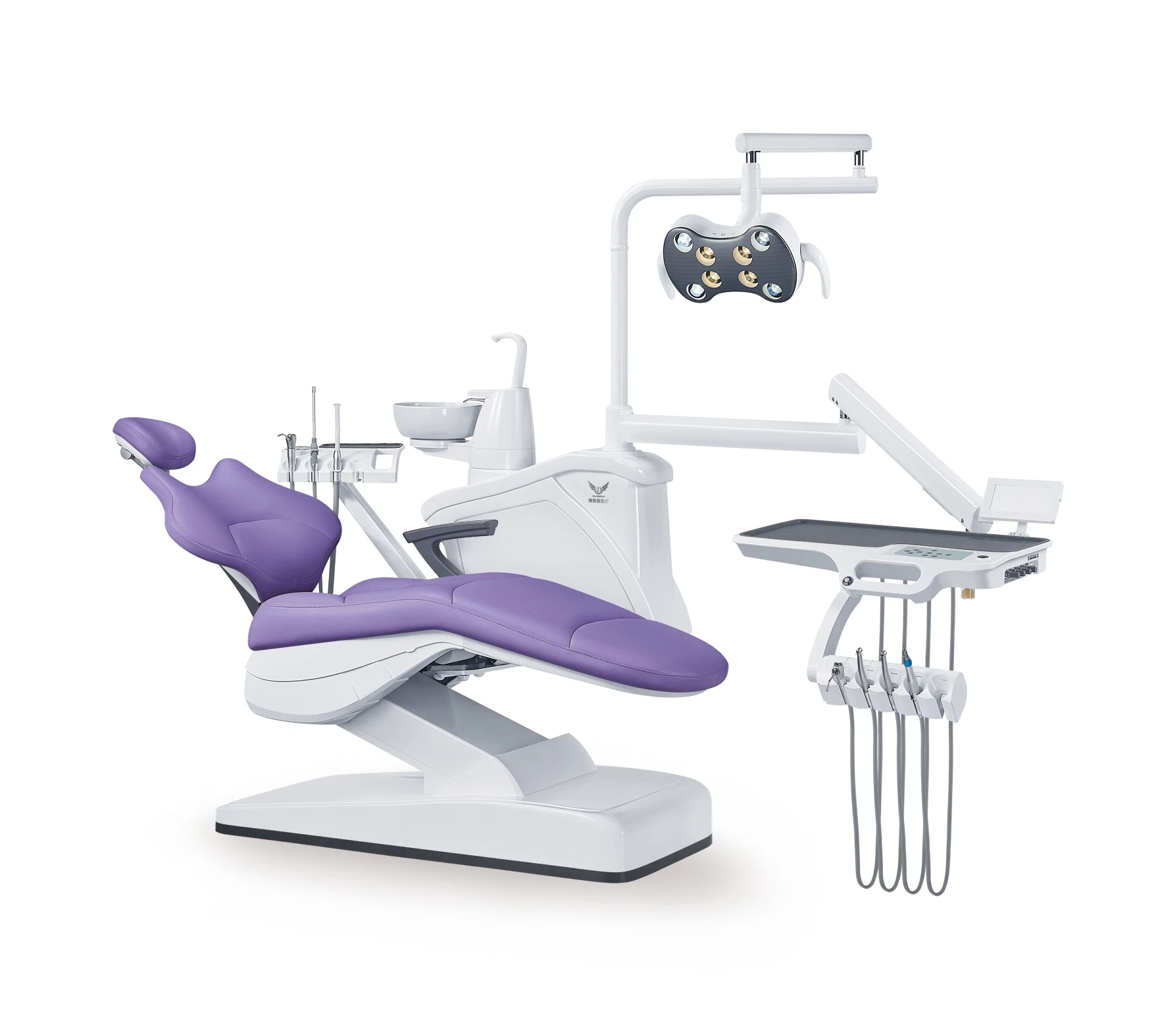 CE Certified Dental Unit GD-S300 with Detachable Back Design and Rotatable Spittoon Dental Equipments