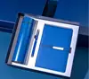Blue cup+pen+notebook 3pcs