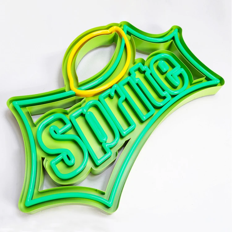 sprite neon sign