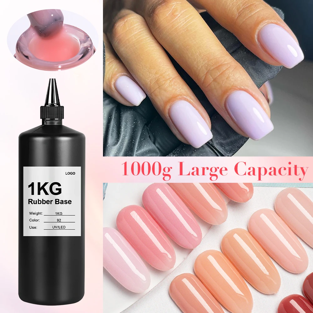 Caixuan Colorful Rubber Base Bulk Capacity  UV Gel Polish