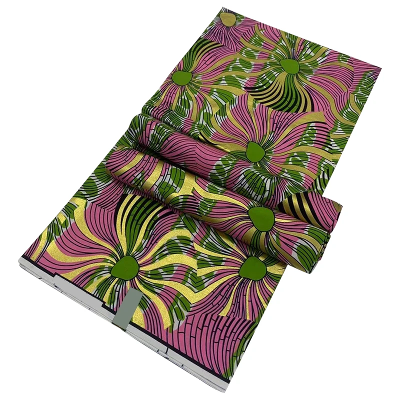 Оптовая продажа хлопковая полиэфирная ткань африканский восковой принт красочная в стиле Гана Анкары и