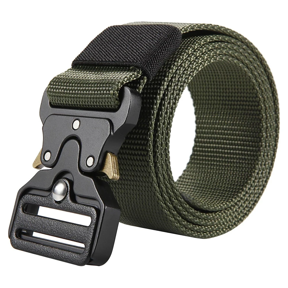 Adjustable Training Nylon Web Work Rigger Belts with Heavy Duty Quick Release Buckle Tactical Belt