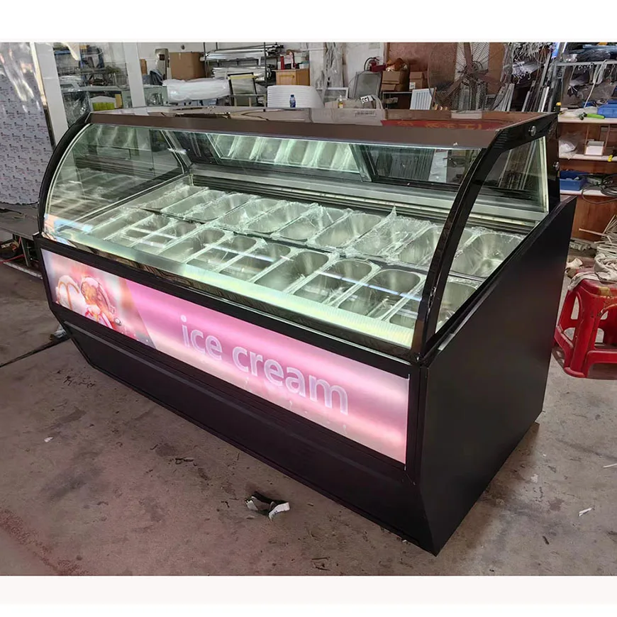 アイスクリーム冷凍庫 　冷凍庫　大型 ドーム型両面アイスクリームケース | 株式会社アイコート｜冷凍冷蔵