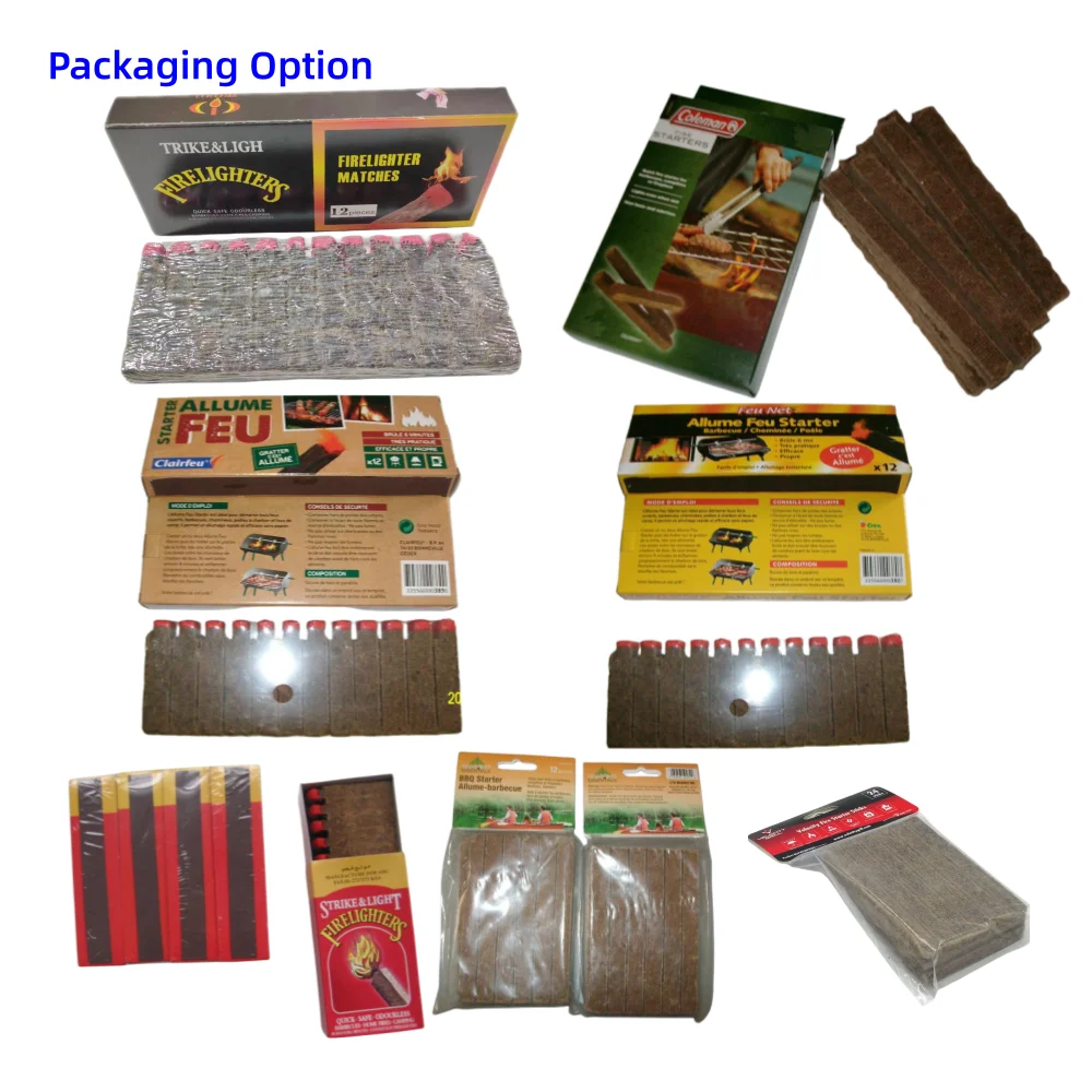 Fire Starter Matches Fire Lighter Matches For Campfires Outdoor Barbecue Fire Starter 12pcs/row