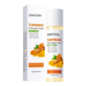 High Quality 150ml Turmeric Water Toner Anti-Acne Anti-Aging Benefits Lightening Moisturizing Nourishing for All Skin Types