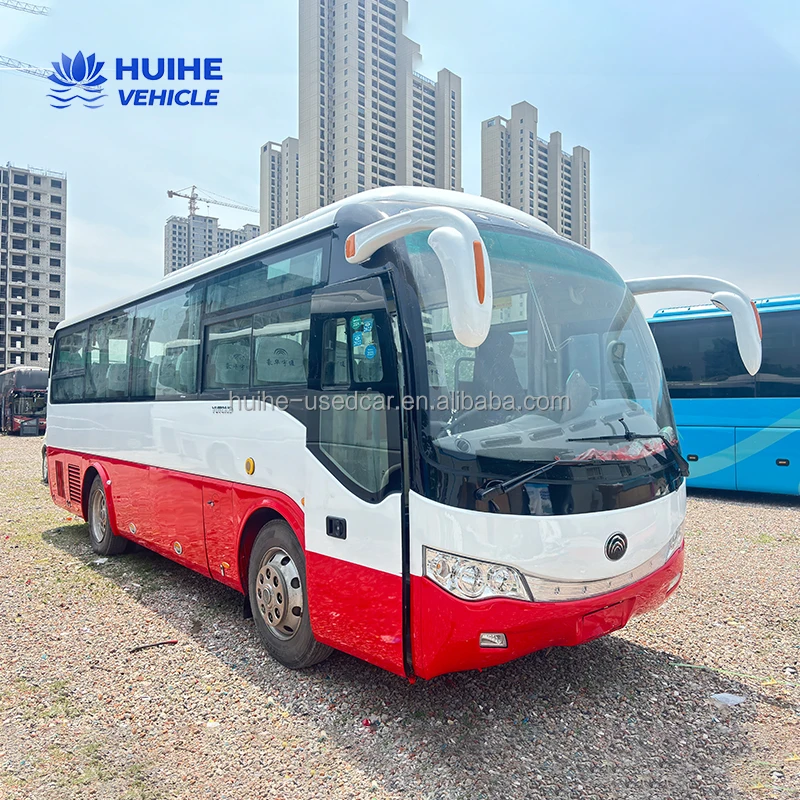 Best Offer Chinese Yu Tong Second-Hand Coach Passenger Bus Manual Transmission Diesel Minibus for Sale Competitive Used Bus Prices - Image 3