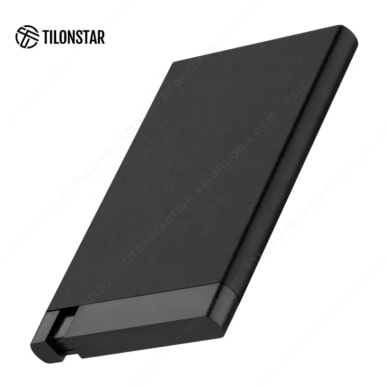 Лидер продаж, дешевый Rfid Бумажник по заводской цене, умный бумажник, мужской минималистичный бумажник, выдвижной держатель для карт