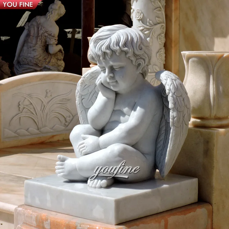 baby angels statue