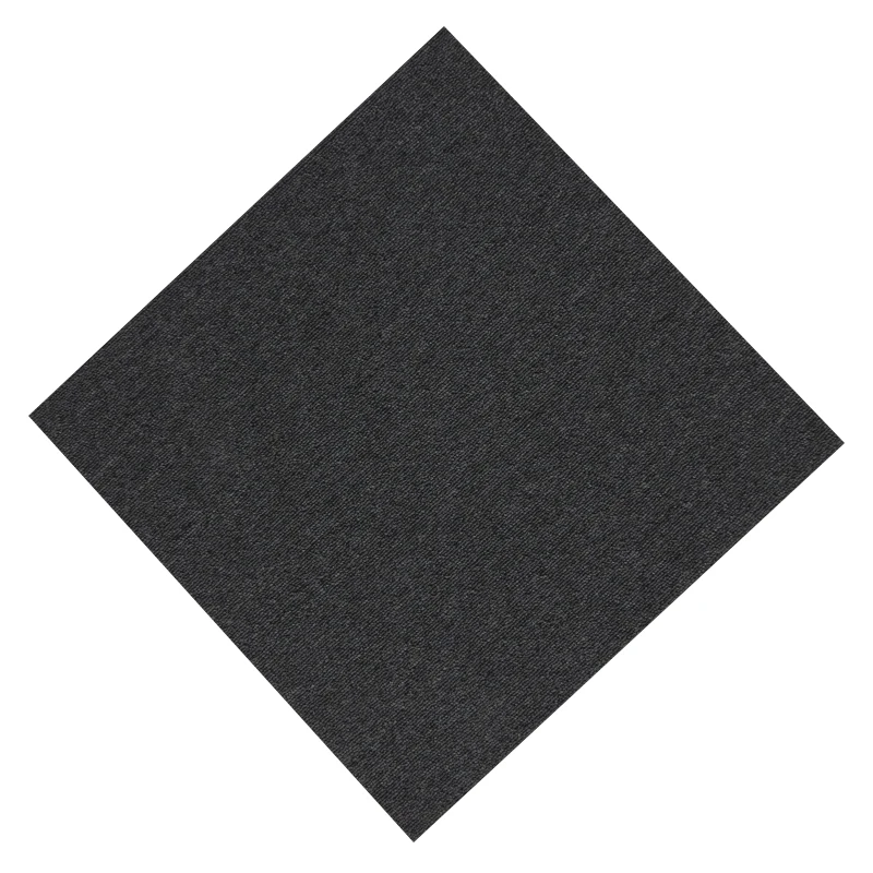 Modern Living Room Carpet Easy to Install Polypropylene Carpet Commercial Office Tile Carpet 50x50 Carton Square Colors Puzzle