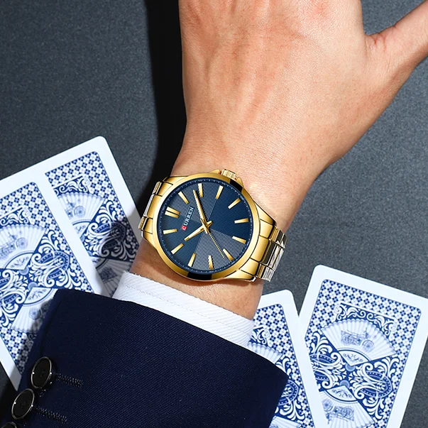 CURREN Watch 8322 - Luxury Men's Waterproof Stainless Steel