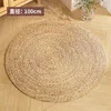 100cm natural cattail mat