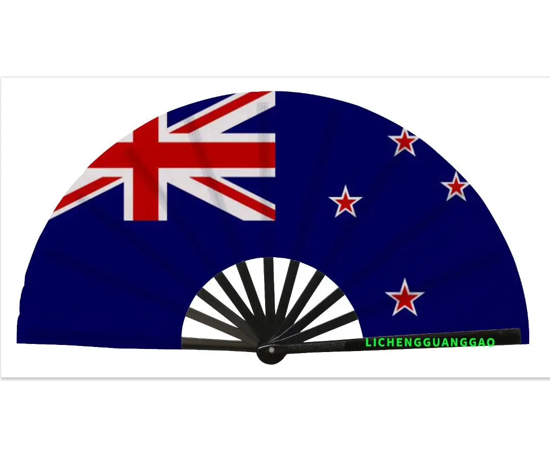 Iraq Soccer Tournament Hand Fan Decorative Folding Fan For Fans_voghion.com