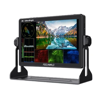 FEELWORLD LUT11S 10.1 Inch Monitor 2000 Nit High-Bright 4K Touchscreen with Dual Battery Power