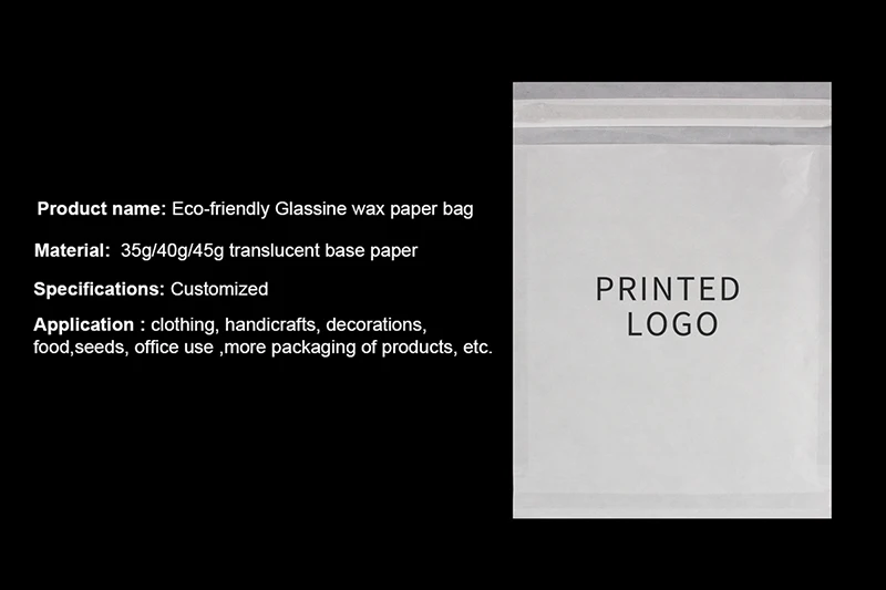 Custom Printed Biodegradable Recycled Self Adhesive Sealable