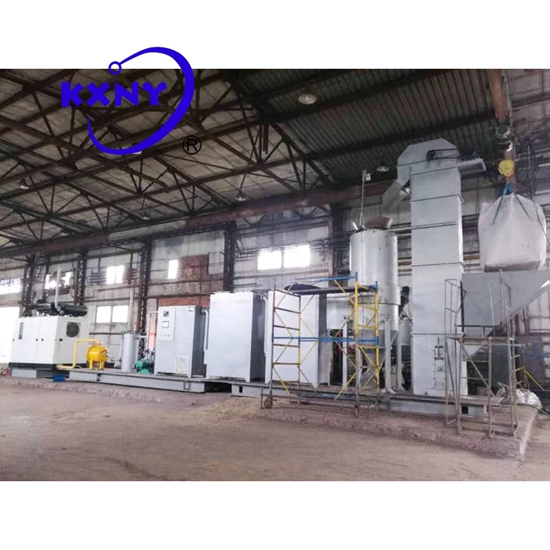 100KW is exported to Russia for biomass power generation gasifier Energy Saving Smart Equipment