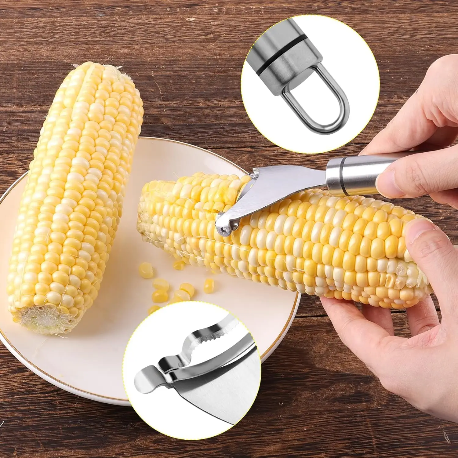 Овощечистка для уборки кукурузы