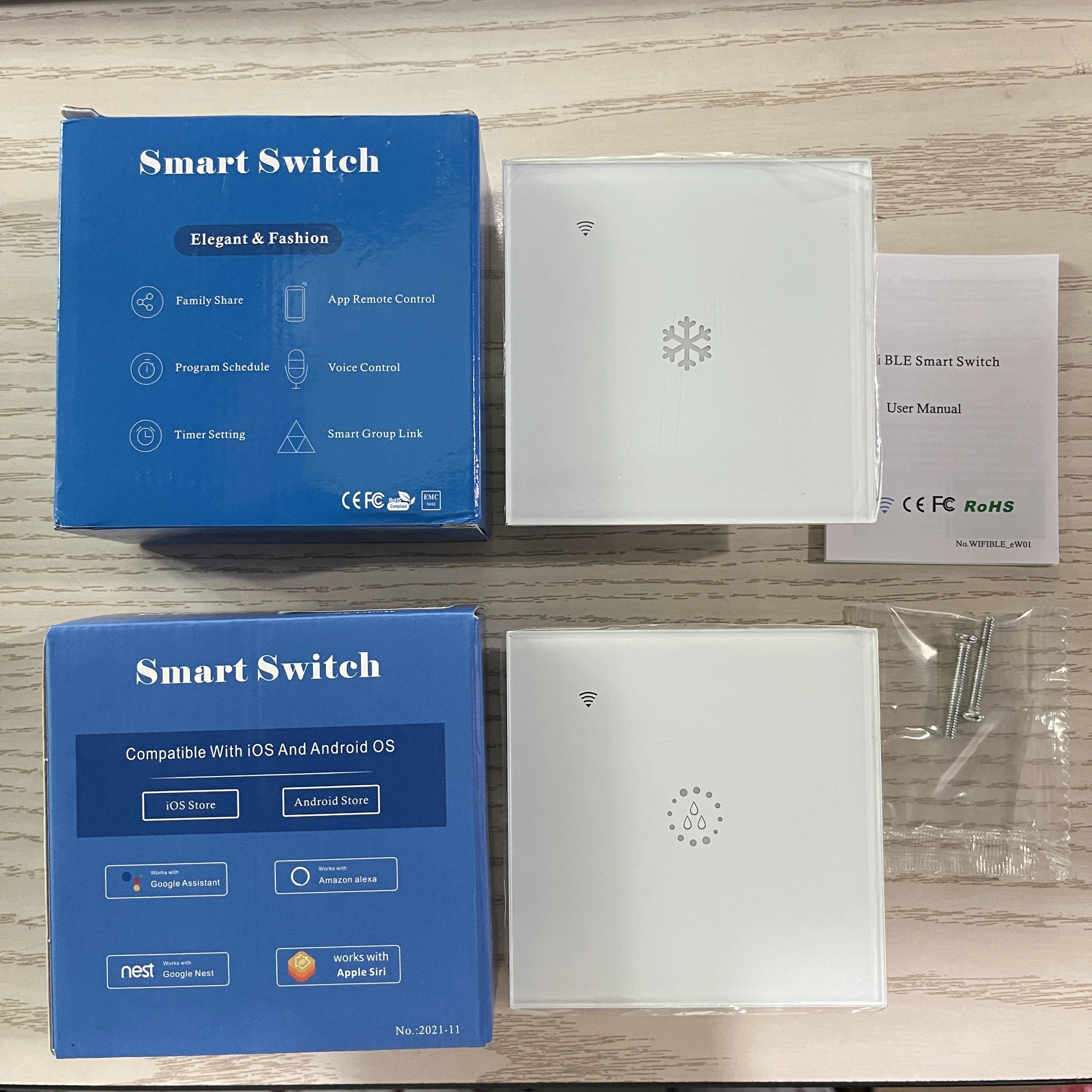 Customize 20A Remote Control Air Conditioner Water Heater Switch Tuya EWelink App Wireless Timer WiFi Smart Boiler Switch