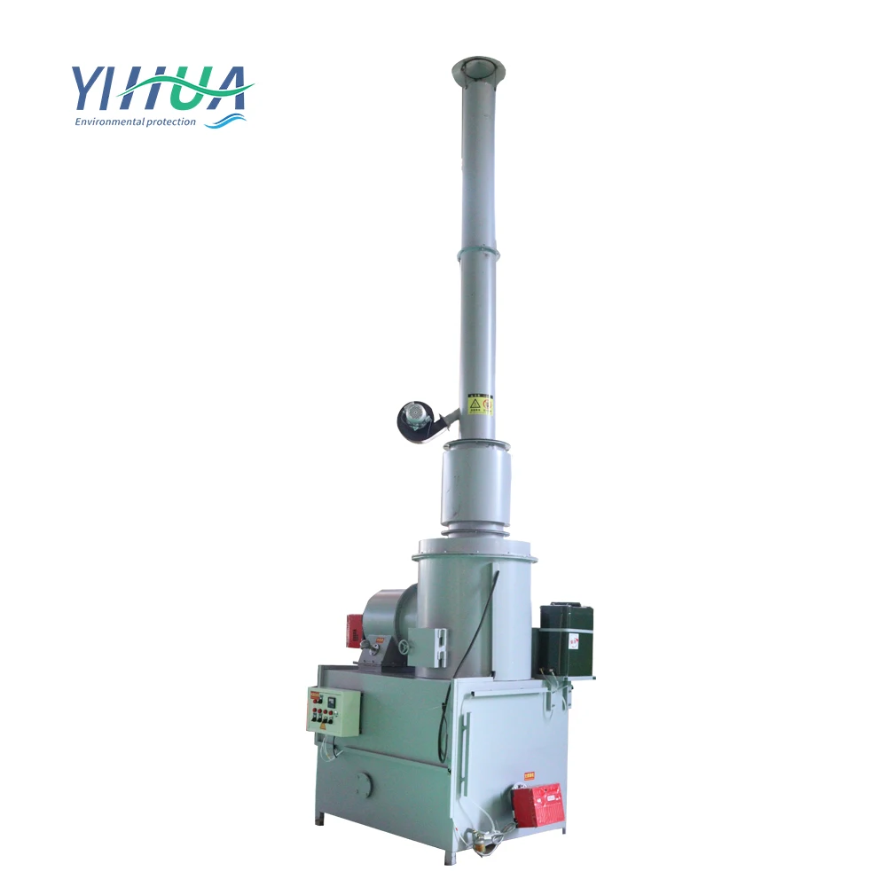 Lab Incinerator  Garbage Small Scale Solid Waste Incinerator Burning Rotary Kiln for Medical Waste