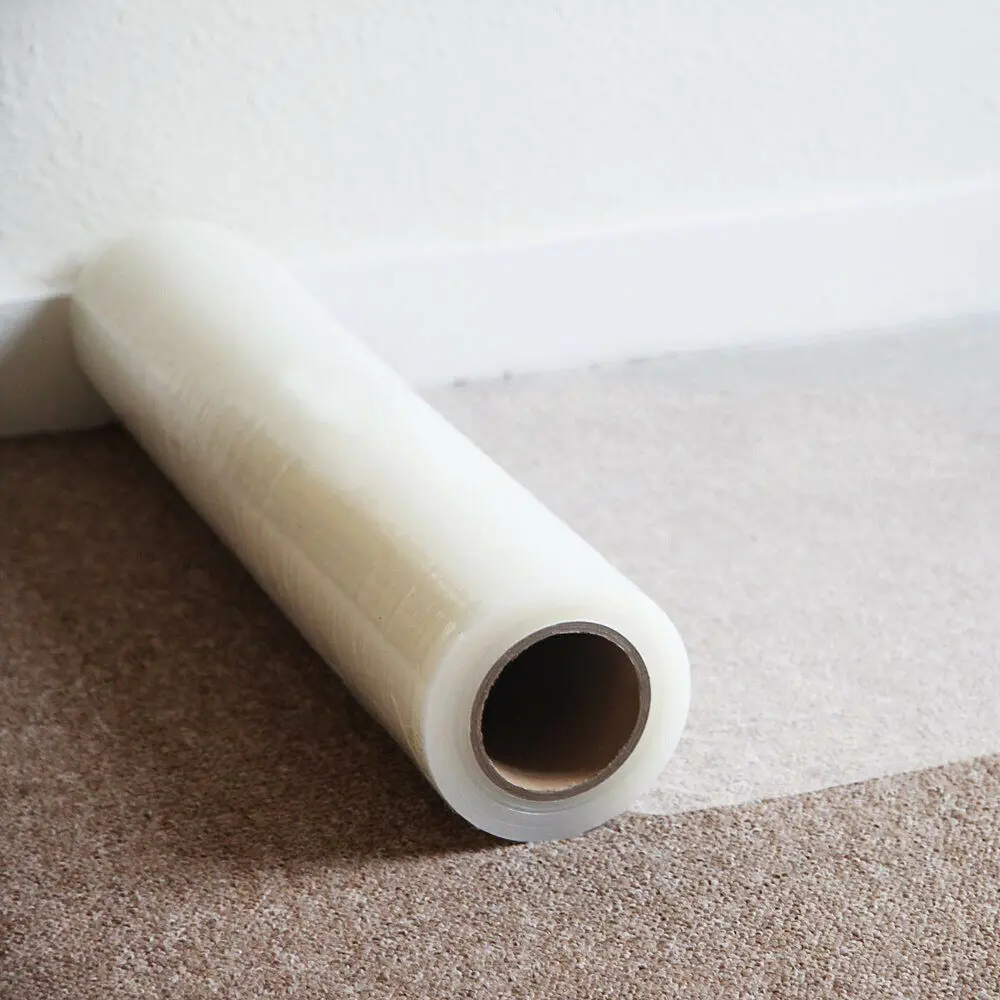 Soft Adhesive Carpet Protector with High Gloss Surface Moisture-Proof Temporary Household Product Blow Molding Processed