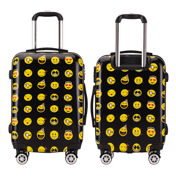 Printed hard sales case luggage