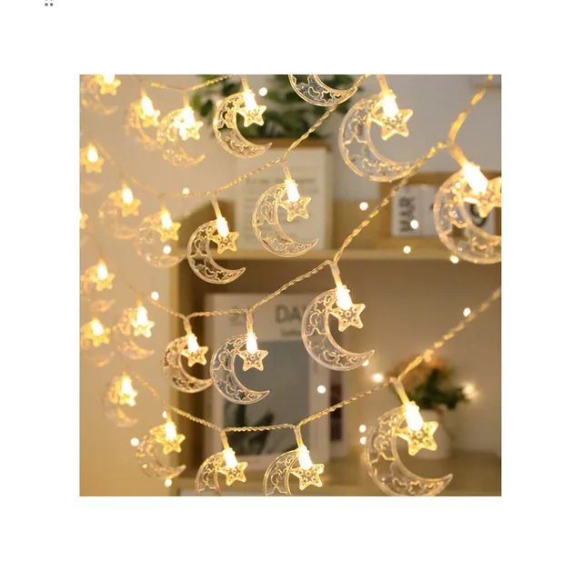 Moon & Star Indoor Decorative Lights for Festive Easter Atmosphere Waterproof IP44 Rated for Home Decor