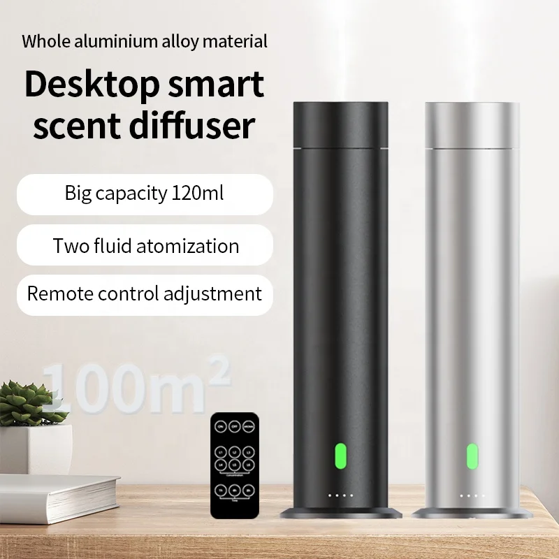 Aroma Diffuser Custom Gift Boxes Hotel Collection Tower Scent Diffuser Fragrance Perfume 360 Large Room Mist Ultrasonic Diffuse