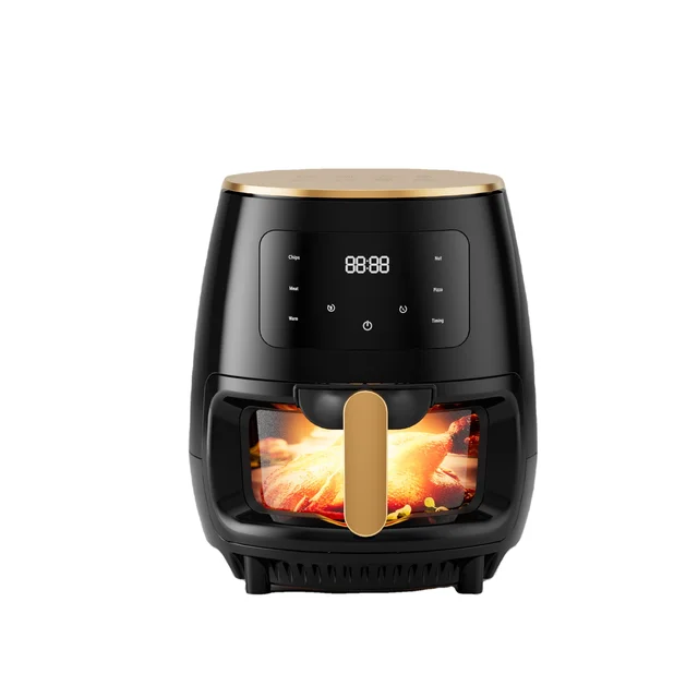 6L 8L 10L Appliance Fryer Electric Cooker Oven No Oil Digital With Control Smart  Air Fryer