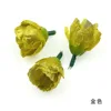 Golden-sized rosebuds