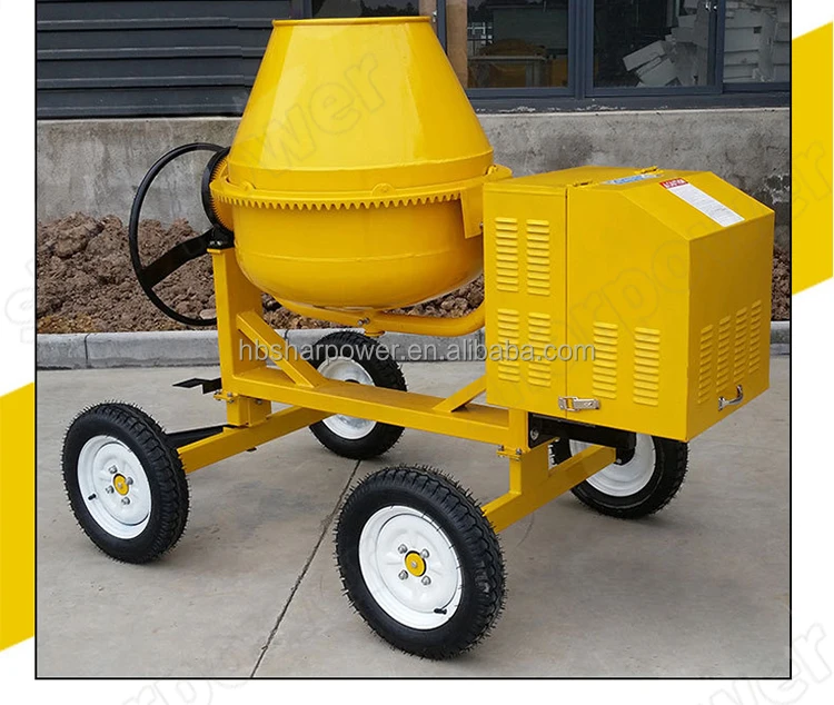 Small 800l 700l 350l 500l 300l 160l Mobile Diesel Concrete Cement