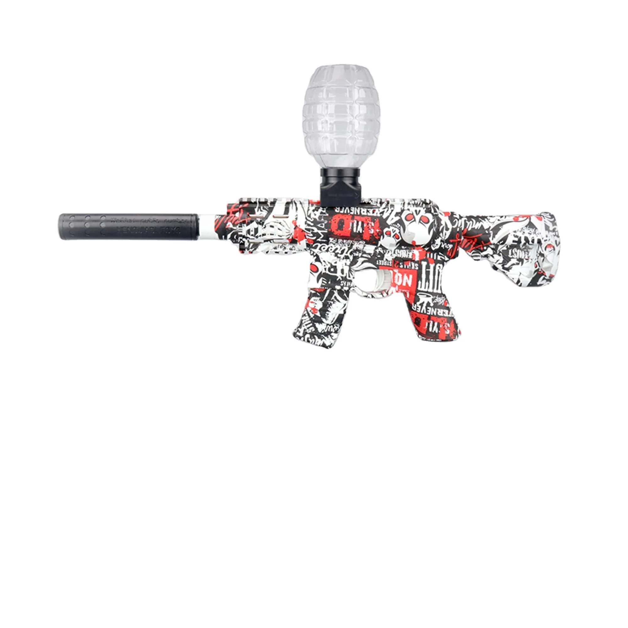 Полностью автоматический гелевый водяной пистолет AK47 Uzi M416 M4 боеприпасы Orbie электрический