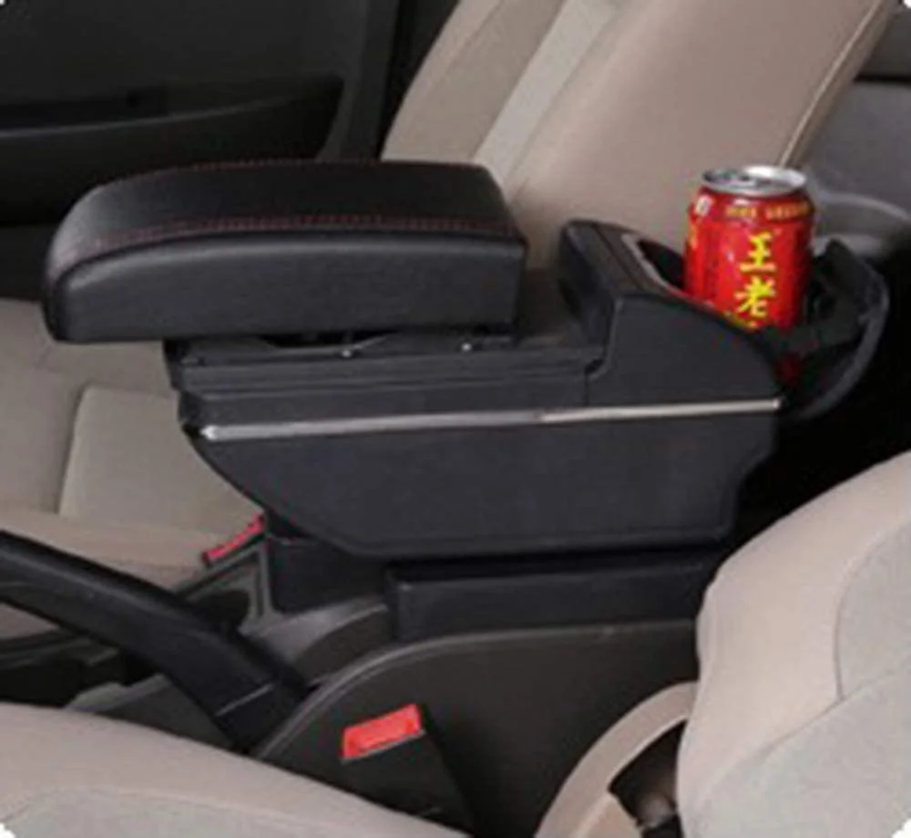 Car Armrest Console Storage Box with USB Charging for Suzuki Jimny JB64/JB74 2018+