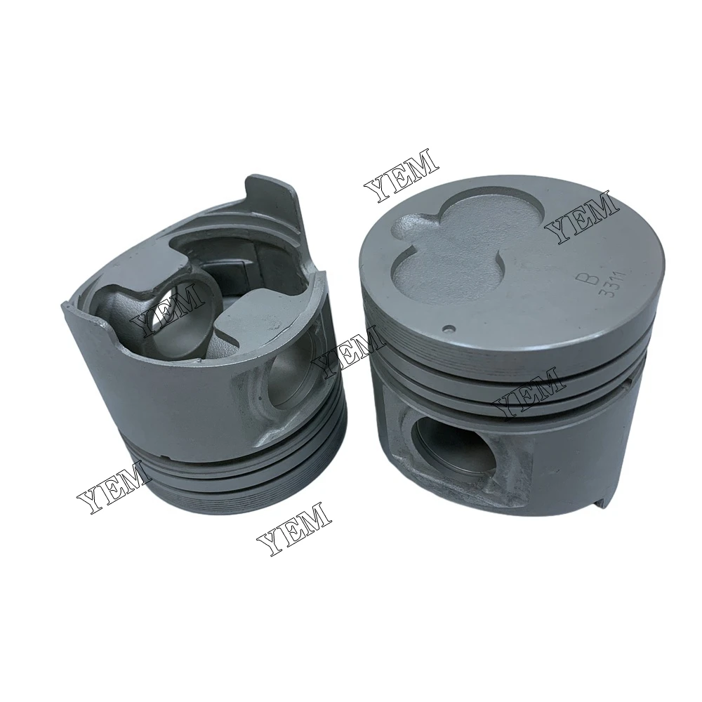 New Machinery Engine Cylinder Engine Piston For Isuzu 4LC1