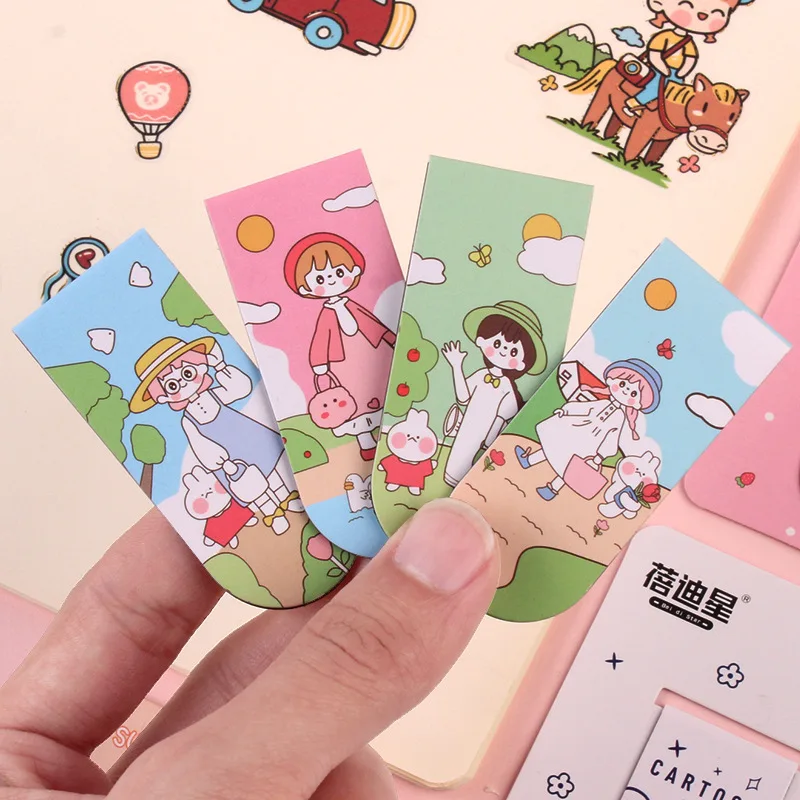 Custom Magnetic Bookmark for Reading Bookmark with Magnet Cute Stationery Quality Bookmark Maker
