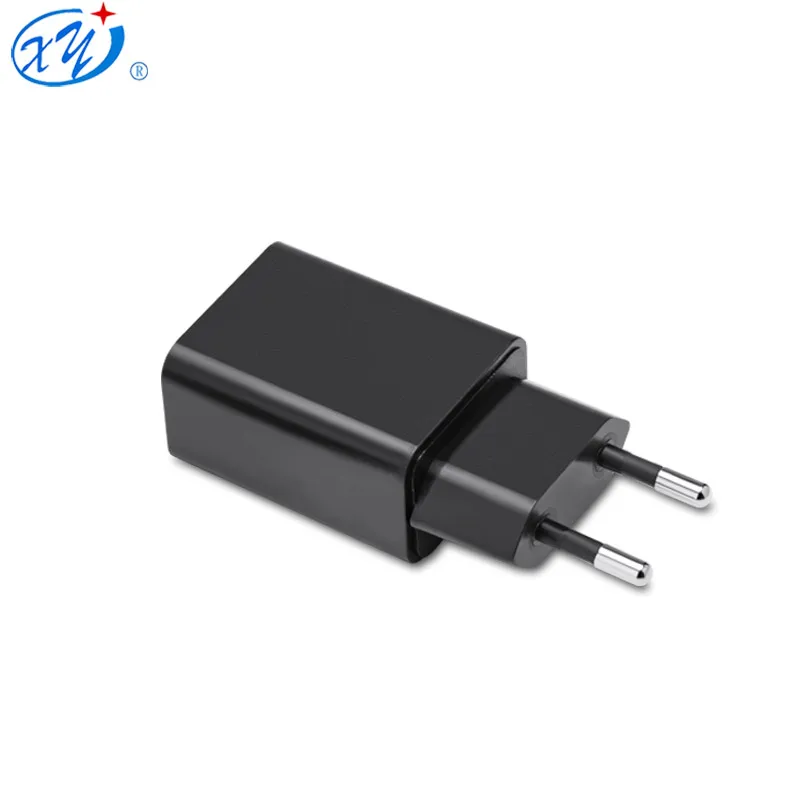 Universal EN62368 EU Plug 100-240v AC to 5v 2.4a usb power adapter charger