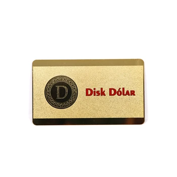 Engraved Stainless Steel NFC Metal Card RFID Member Metal Cards