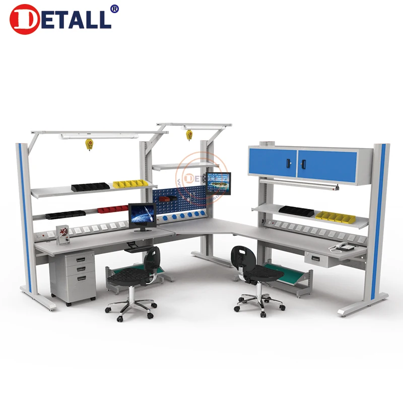 Computer and Phone Repair Work Table Used Woodworking Bench for Office Electric Work Desk