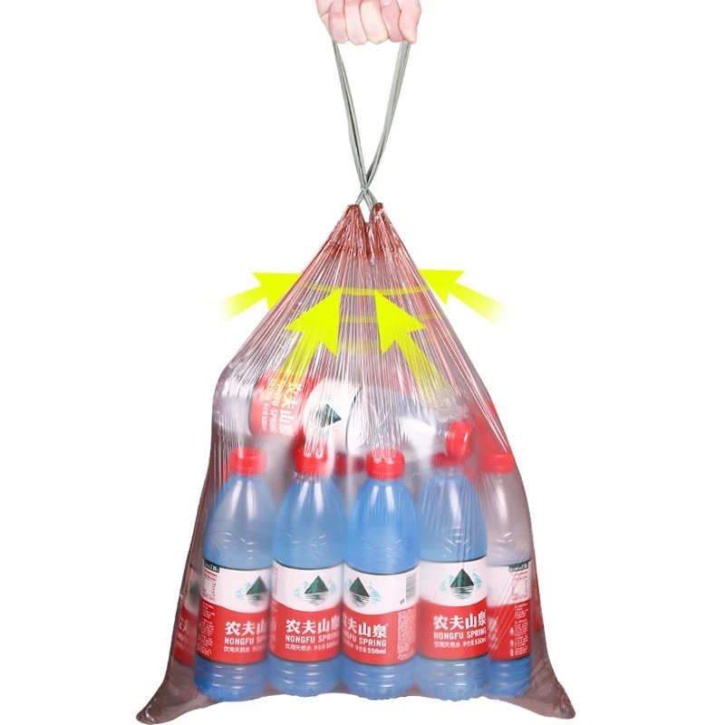30L HDPE цветной биоразлагаемый пластиковый мешок для мусора на