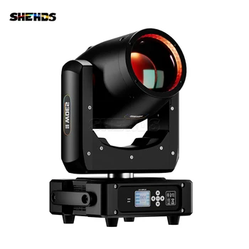 Shehds Stage Lighting 230W DMX Mini Beam 230 7r Moving Head with 8 Facet Circular Rotating Prism