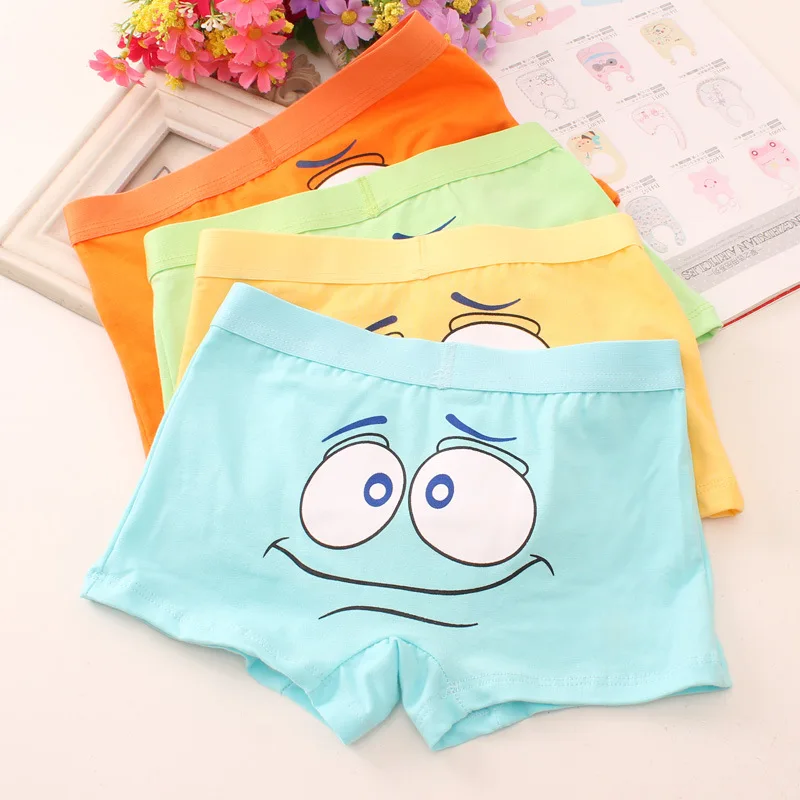 Children S Underwear 2 12 Year Old Kids Boxers For Boy High Quality Cotton Soft Comfortable Mix Color A Set Wholesale Buy Children Underwear Kids Underwear Boys Kids Underwear Product On Alibaba Com