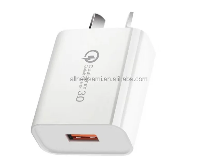 Australian standard qc3.0 charger high pass QC 3.0 fast charging 18W fast charging charger qc.30 fast charging charger