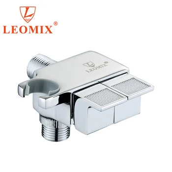 LEOMIX  bathroom  1/2 " 381g   brass  body with  plastic handle  with  full brass cartridge  angle valve