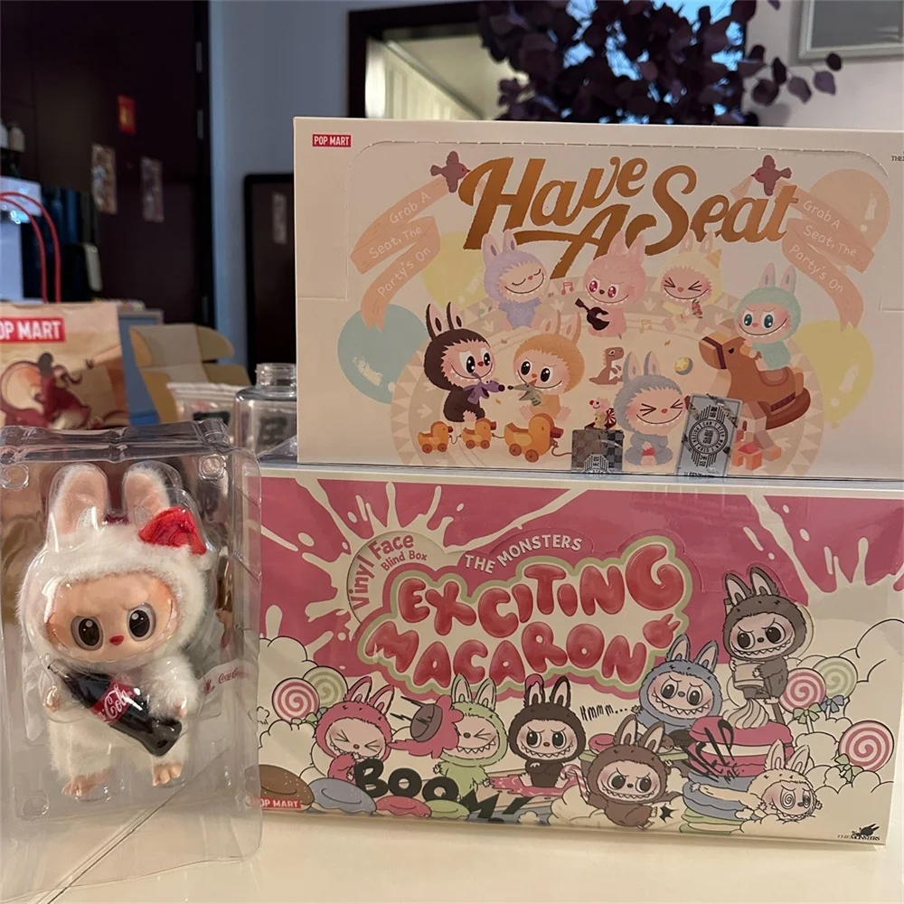 Authentic Pop Mart Labubu Macaron Blind Box - Mystery Plush