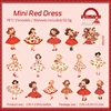 C Mini jupe rouge