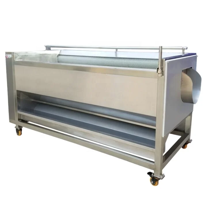 Hot Sale Small Industry Onion Peeling Machine Brush Cleaning Vegetable Processing Machines Fruit Vegetable Peeling Machine Sale